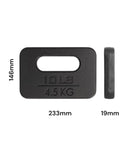 4.5kg (10lbs) Single Weight plate